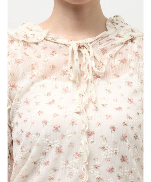 merry jenny（メリージェニー）の「rabbitレースフードtops（Tシャツ/カットソー・レディース・オフホワイト/ミント/アイボリー・FREE）」の17枚目の写真