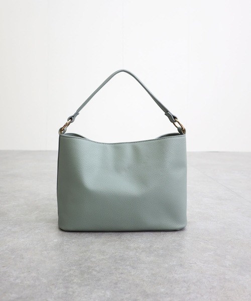 MIAN （ミアン）の「リングモチーフ2wayショルダーバッグ（ショルダーバッグ・レディース・ミント/ライトグレー/ブラック・FREE）」の5枚目の写真