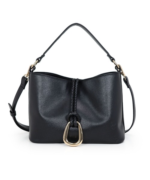 MIAN （ミアン）の「リングモチーフ2wayショルダーバッグ（ショルダーバッグ・レディース・ミント/ライトグレー/ブラック・FREE）」の12枚目の写真