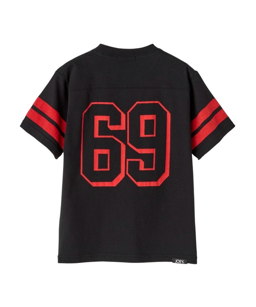JOEY HYSTERIC(ジョーイヒステリック)の「SEE NO EVIL 半袖Tシャツ(Tシャツ/カットソー・キッズ・ブラック/ホワイト系その他2・LARGE)」の4枚目の写真