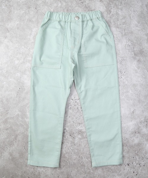 DILASH（ディラッシュ）の「パッチポケット スーパーストレッチパンツ（その他パンツ・キッズ・チャコールグレー/ベージュ/ミント・90/100/110/120/130/140）」の3枚目の写真