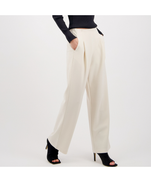 ACUD(アクド)の「Relax-slacks _Cream(スラックス・レディース・Cream・SMALL/MEDIUM/LARGE)」の1枚目の写真