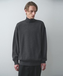 【STUDIOUS】CASHMERE WOOL TURTLENECK KNIT