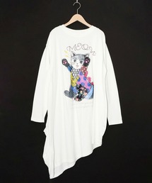 WEICA（ウェイカ）の「Scolar(スカラー) ネコ怪獣アシメワンピース（ワンピース）」