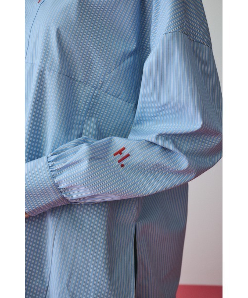 HeRIN.CYE(ヘリンドットサイ)の「Switching shirt スイッチングシャツ(シャツ/ブラウス・レディース・ピンク系その他/ブルー系その他・FREE)」の8枚目の写真