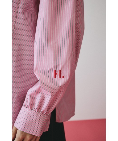 HeRIN.CYE(ヘリンドットサイ)の「Switching shirt スイッチングシャツ(シャツ/ブラウス・レディース・ピンク系その他/ブルー系その他・FREE)」の14枚目の写真