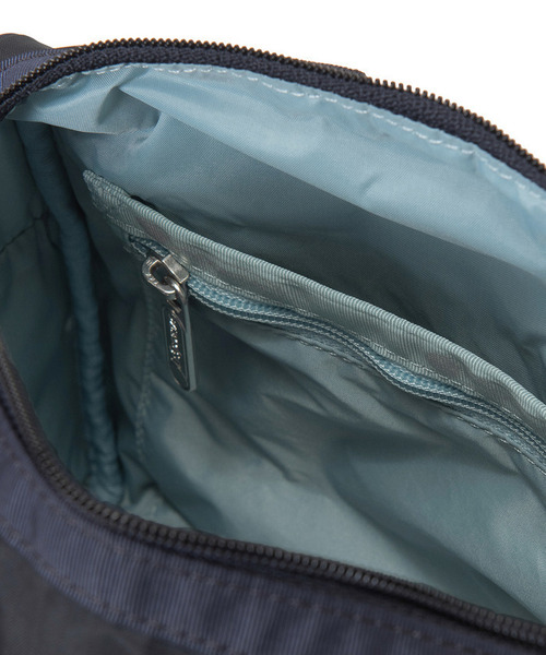 LeSportsac(レスポートサック)の「EVERYDAY SM SATCHEL フローラルラティスEMB(ショルダーバッグ・レディース・ブルー・FREE)」の8枚目の写真