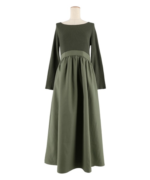 coca(coca)(コカ)の「ニットドッキングワンピース(ワンピース・レディース・カーキ/ブラック・M/S/L)」の20枚目の写真