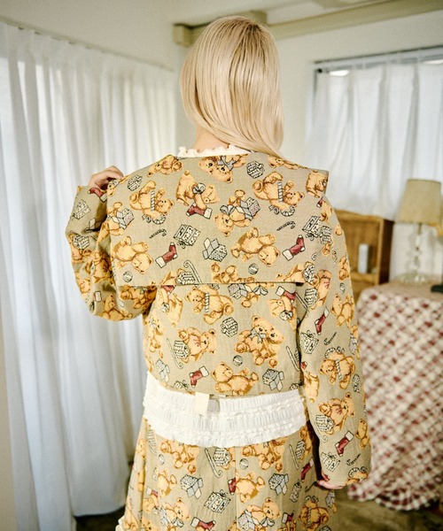 クティールとレトロ】マルチウェイゴブランリボンジャケット