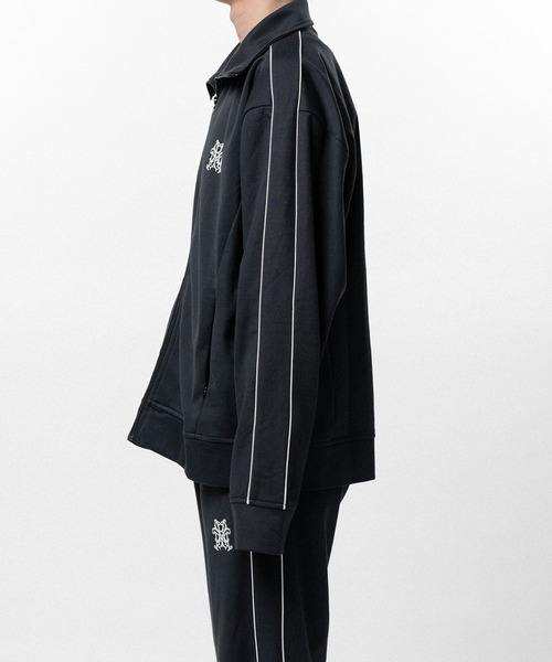 KAMIYA(カミヤ)の「Oversized Track Jacket(ジャージ・メンズ・ブラック・M/S)」の8枚目の写真