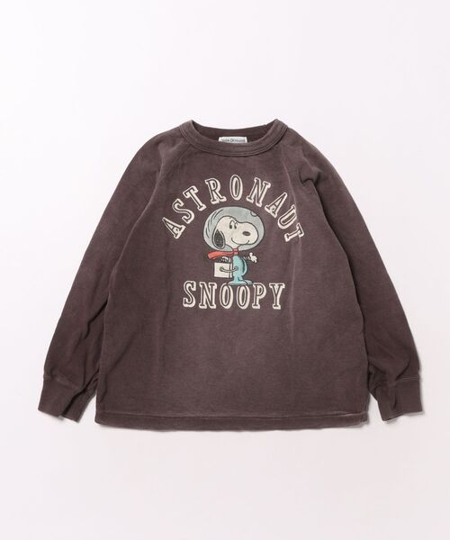 DENIM DUNGAREE（デニムダンガリー）の「Vintage Cotton Jersey SNOOPY ASTRONAUT Tee（Tシャツ/カットソー・キッズ・ブラック・115/105）」の3枚目の写真