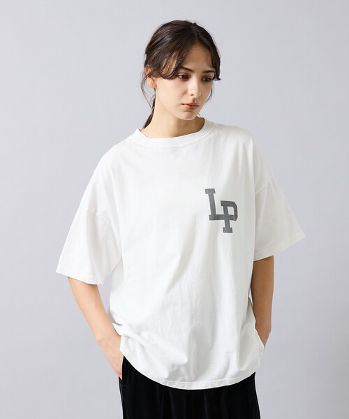 REMI RELIEF（レミレリーフ）の「【REMI RELIEF / レミ レリーフ】 HARD SP加工 20/- 天竺 BIGサイズ Tシャツ（LP） RN30389153 ／ ユニセックス（バックプリント）（Tシャツ/カットソー・メンズ・ブラック/オフホワイト・M/XL/L）」の18枚目の写真