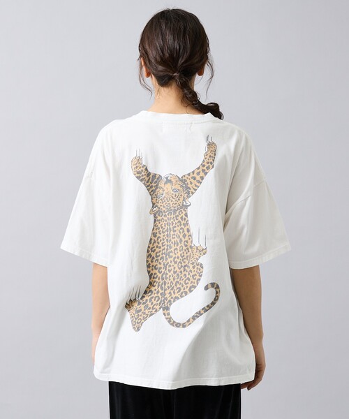 REMI RELIEF（レミレリーフ）の「【REMI RELIEF / レミ レリーフ】 HARD SP加工 20/- 天竺 BIGサイズ Tシャツ（LP） RN30389153 ／ ユニセックス（バックプリント）（Tシャツ/カットソー・メンズ・ブラック/オフホワイト・M/XL/L）」の14枚目の写真