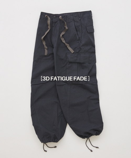 JOURNAL STANDARD(ジャーナルスタンダード)の「3D ミリタリー ジャングル ファティーグ 6ポケット フェード パンツ(カーゴパンツ・メンズ・イエロー/チャコールグレー・LARGE/MEDIUM)」の2枚目の写真