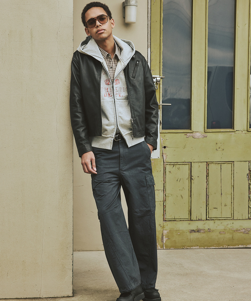 JOURNAL STANDARD(ジャーナルスタンダード)の「3D ミリタリー ジャングル ファティーグ 6ポケット フェード パンツ(カーゴパンツ・メンズ・イエロー/チャコールグレー・LARGE/MEDIUM)」の3枚目の写真