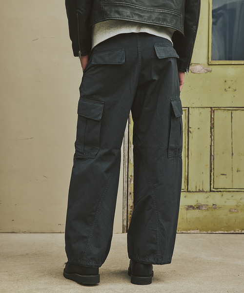 JOURNAL STANDARD(ジャーナルスタンダード)の「3D ミリタリー ジャングル ファティーグ 6ポケット フェード パンツ(カーゴパンツ・メンズ・イエロー/チャコールグレー・LARGE/MEDIUM)」の7枚目の写真