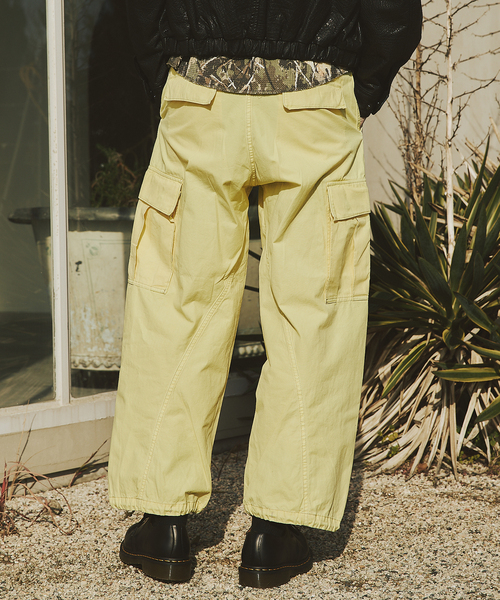 JOURNAL STANDARD(ジャーナルスタンダード)の「3D ミリタリー ジャングル ファティーグ 6ポケット フェード パンツ(カーゴパンツ・メンズ・イエロー/チャコールグレー・LARGE/MEDIUM)」の16枚目の写真