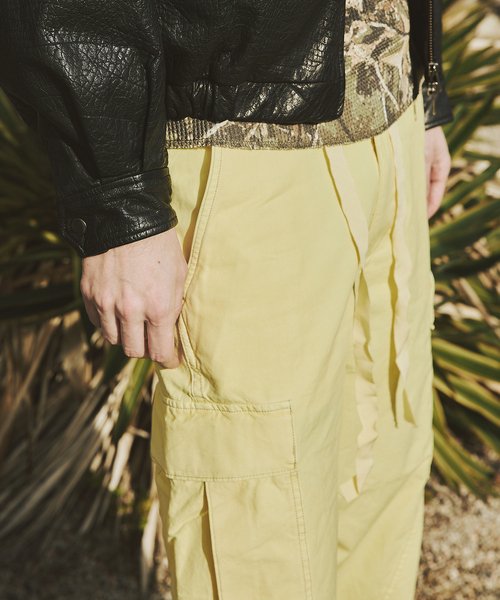 JOURNAL STANDARD(ジャーナルスタンダード)の「3D ミリタリー ジャングル ファティーグ 6ポケット フェード パンツ(カーゴパンツ・メンズ・イエロー/チャコールグレー・LARGE/MEDIUM)」の17枚目の写真