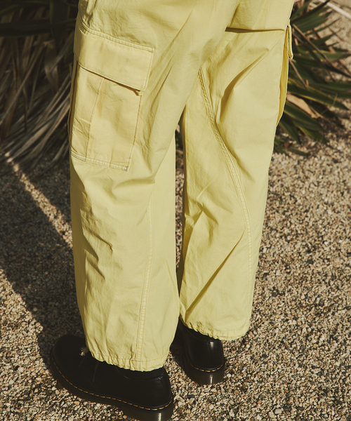 JOURNAL STANDARD(ジャーナルスタンダード)の「3D ミリタリー ジャングル ファティーグ 6ポケット フェード パンツ(カーゴパンツ・メンズ・イエロー/チャコールグレー・LARGE/MEDIUM)」の18枚目の写真