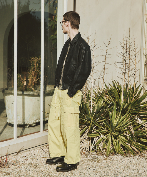 JOURNAL STANDARD(ジャーナルスタンダード)の「3D ミリタリー ジャングル ファティーグ 6ポケット フェード パンツ(カーゴパンツ・メンズ・イエロー/チャコールグレー・LARGE/MEDIUM)」の20枚目の写真