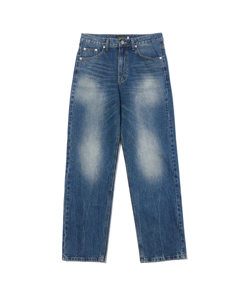 ANALOG MOOD(アナログムード)の「フェイドブルーセミワイドデニム(濃紺)(デニムパンツ・メンズ・その他・M/L/XL)」の1枚目の写真