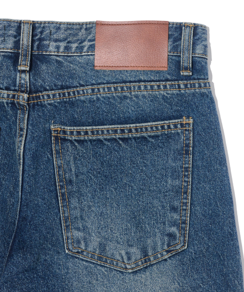 ANALOG MOOD(アナログムード)の「フェイドブルーセミワイドデニム(濃紺)(デニムパンツ・メンズ・その他・M/L/XL)」の6枚目の写真