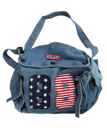 SK8ER ROCK（スケーターロック）の「88 Denim Corss Bag ((light blue))（メッセンジャーバッグ）」