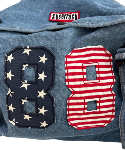 SK8ER ROCK（スケーターロック）の「88 Denim Corss Bag ((light blue))（メッセンジャーバッグ・レディース・その他・ONE SIZE）」の3枚目の写真
