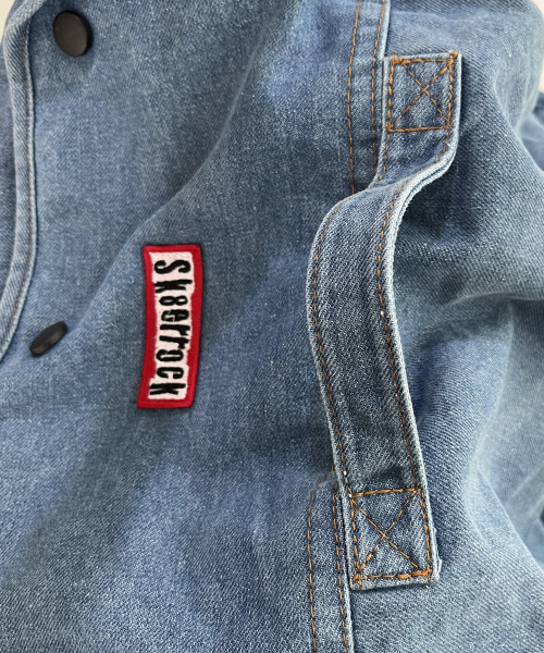 SK8ER ROCK（スケーターロック）の「88 Denim Corss Bag ((light blue))（メッセンジャーバッグ・レディース・その他・ONE SIZE）」の4枚目の写真