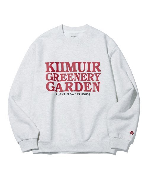 KIIMUIR(キミュア)の「レタリンググラフィックスウェット_メランジグレー(スウェット・レディース・その他・MEDIUM/SMALL/LARGE)」の1枚目の写真
