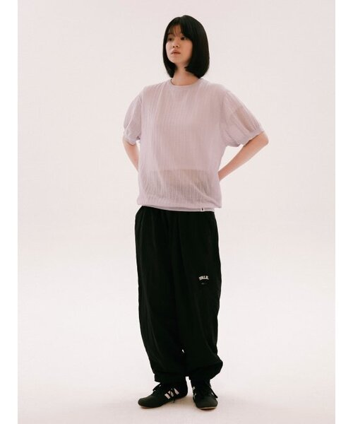 YALE(イェール)の「MESH CREWNECK KNIT LIGHT PURPLE(Tシャツ/カットソー・レディース・その他・M/L/XL)」の13枚目の写真