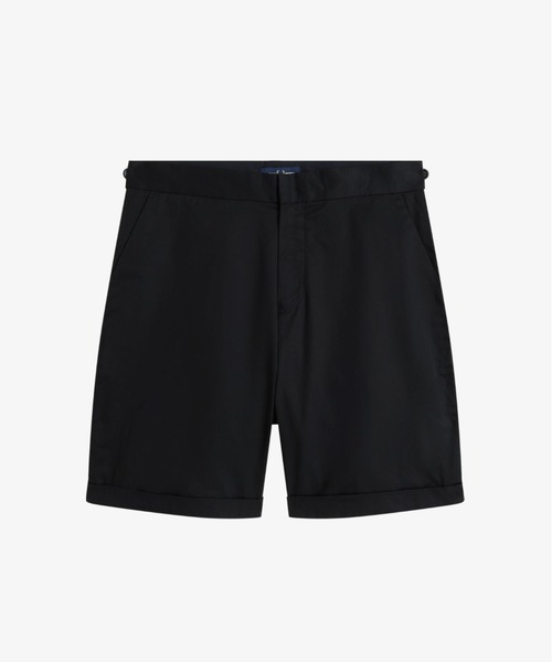 FRED PERRY（フレッドペリー）の「Twill Shorts／ツイルショートパンツ（その他パンツ・メンズ・オートミール/ブラック・32/30/28）」の6枚目の写真