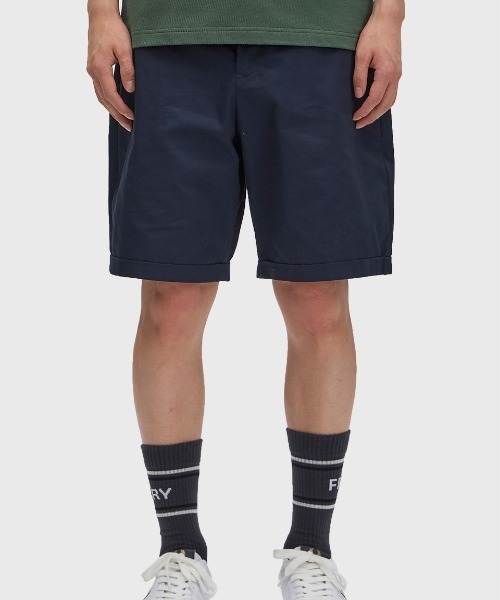 FRED PERRY(フレッドペリー)の「Twill Shorts/ツイルショートパンツ(その他パンツ・メンズ・オートミール/ブラック/ネイビー・32/30/28)」の4枚目の写真