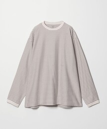 Steven Alan（スティーブンアラン）の「<Steven Alan> オーガニックコットン アソート ボーダー ロングスリーブ Tシャツ BOLD（Tシャツ/カットソー）」