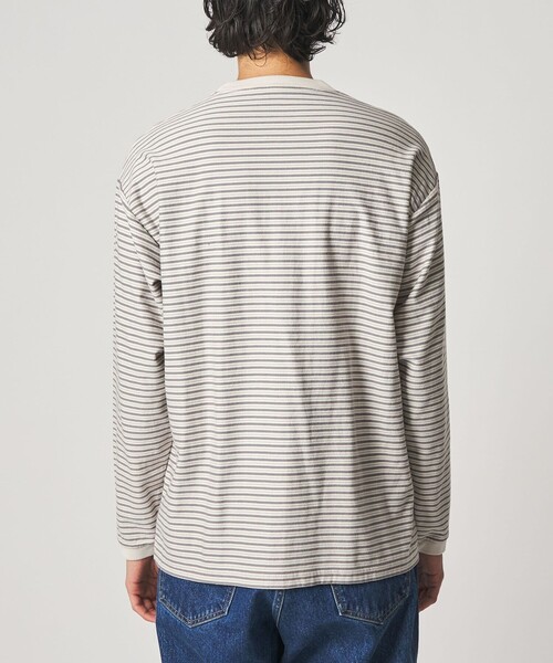 セール】＜Steven Alan＞ オーガニックコットン アソート ボーダー