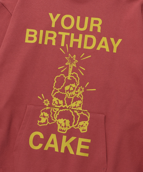 NICE GHOST CLUB（ナイスゴーストクラブ）の「CAKE HOODIE_BURGUNDY(NG2ESUM412A)（パーカー・レディース・その他・M/S/L）」の5枚目の写真