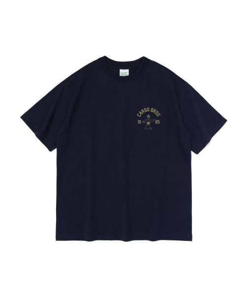 CARGOBROS(カーゴブロス)の「トラベルサーフライダー 半袖Tシャツ (ネイビー)(Tシャツ/カットソー・メンズ・その他・S/XL/M/L/2XL)」の2枚目の写真