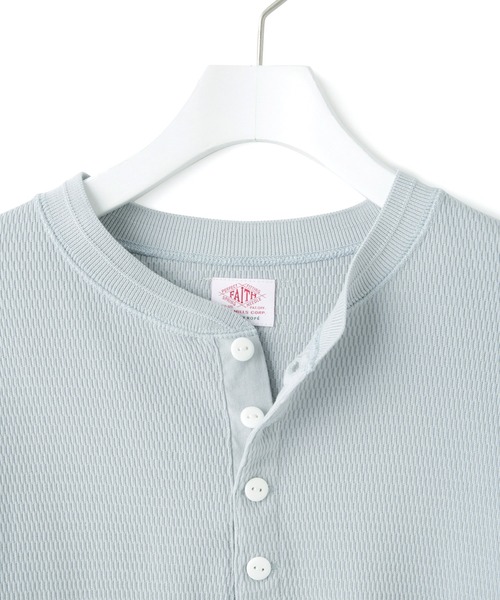 Faith(-)の「【FAITH for ADAM ET ROPE'】別注サーマルTOPS(Tシャツ/カットソー・レディース・キナリ/ブラウン/ブルー・FREE)」の18枚目の写真