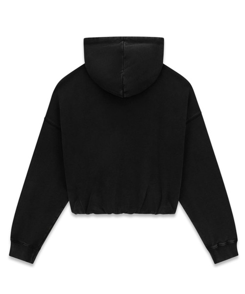 Guess(ゲス)の「GUESS Originals Bubble Hem Os Hoodie パーカー (パーカー・レディース・オリーブ/ブラック・X-SMALL/SMALL/MEDIUM)」の4枚目の写真