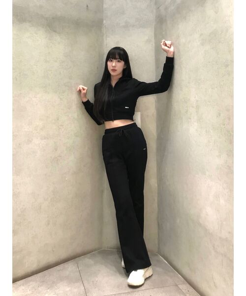 FDR(エフディーアール)の「Crop Essential Zip Up_Black(ナイロンジャケット・レディース・その他・FREE)」の8枚目の写真