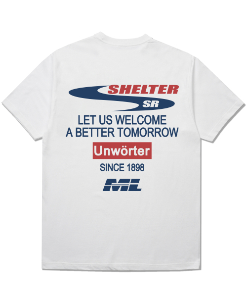THE MILE（ザマイル）の「ML SHELTER CREW [WHITE]（Tシャツ/カットソー・メンズ・その他・SMALL/MEDIUM/LARGE/X-LARGE/X-SMALL）」の2枚目の写真
