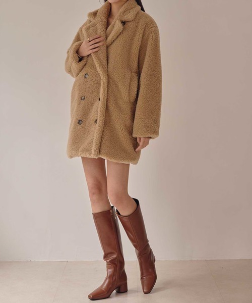 ACYM（アシーム）の「ベティローヒールロングブーツ（ブーツ・レディース・ブラウン/ブラック・SMALL/MEDIUM/LARGE）」の5枚目の写真