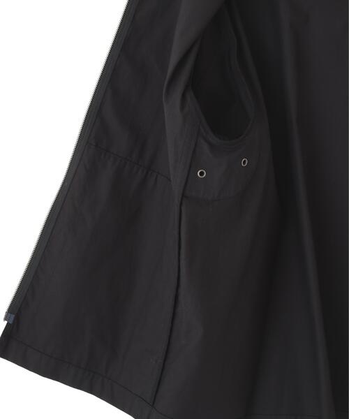 MHL.(エムエイチエル)の「WASHED SLUB COTTON TWILL(ブルゾン・メンズ・カーキ/ブラック・MEDIUM/LARGE)」の7枚目の写真