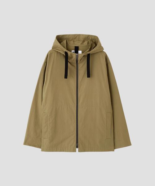 MHL.(エムエイチエル)の「WASHED SLUB COTTON TWILL(ブルゾン・メンズ・カーキ/ブラック・MEDIUM/LARGE)」の11枚目の写真