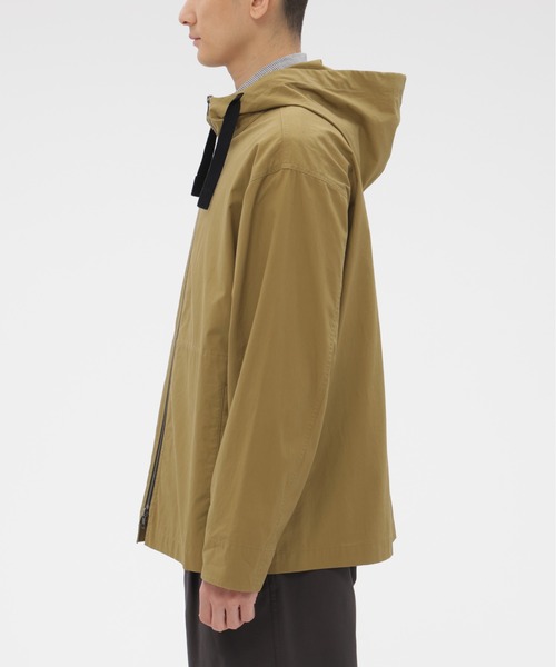 MHL.（エムエイチエル）の「WASHED SLUB COTTON TWILL（ブルゾン・メンズ・カーキ/ブラック・MEDIUM/LARGE）」の10枚目の写真