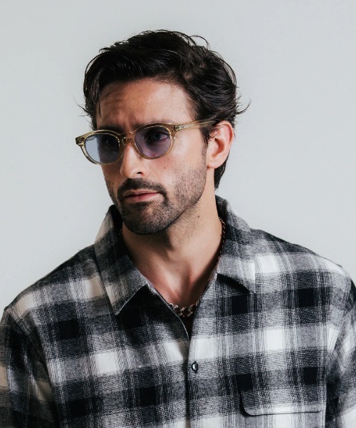 CRIMIE(クライミー)の「CRIMIE/クライミー/MIKE BIKER SHADE SUNGLASSES(サングラス・メンズ・ブラック/モスグリーン/その他7/ブルー・F)」の4枚目の写真