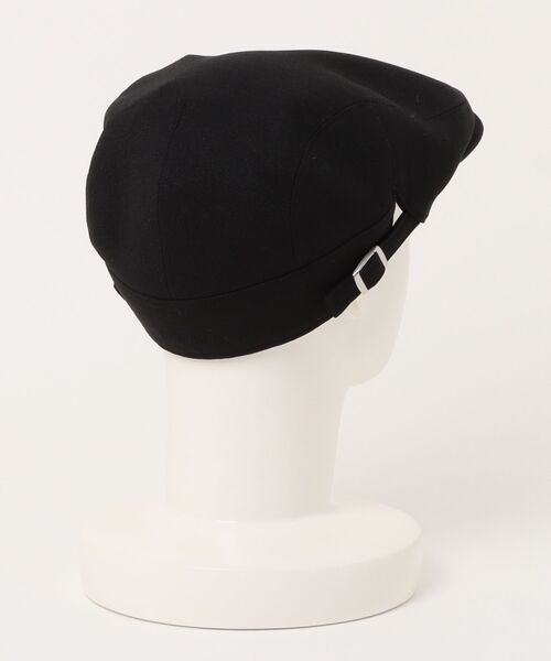 OVERRIDE（オーバーライド）の「OVERRIDE  LINEN LIKE HUNTING / オーバーライド（ハンチング/ベレー帽・メンズ・ブラック/グレー/ブラウン・60cm/58cm）」の4枚目の写真