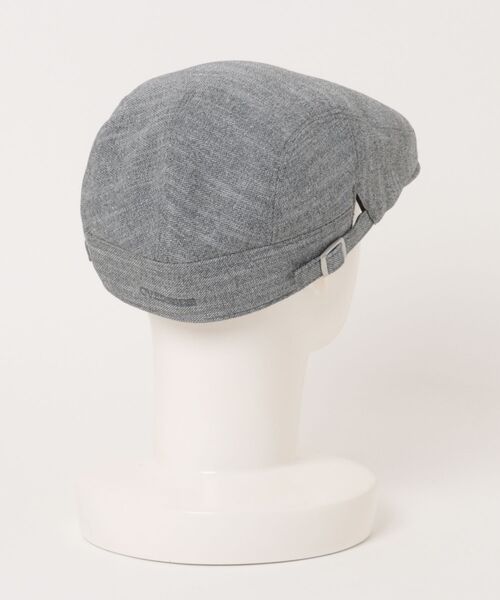 OVERRIDE（オーバーライド）の「OVERRIDE  LINEN LIKE HUNTING / オーバーライド（ハンチング/ベレー帽・メンズ・ブラック/グレー/ブラウン・60cm/58cm）」の6枚目の写真