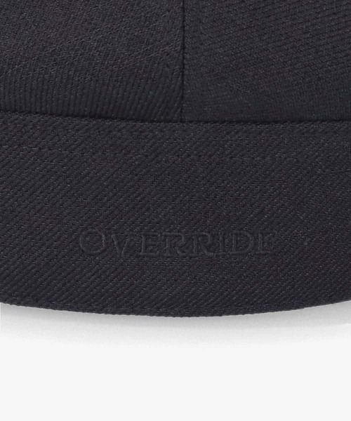 OVERRIDE(オーバーライド)の「OVERRIDE LINEN LIKE HUNTING / オーバーライド(ハンチング/ベレー帽・メンズ・ブラウン/グレー/ブラック・58cm/60cm)」の9枚目の写真
