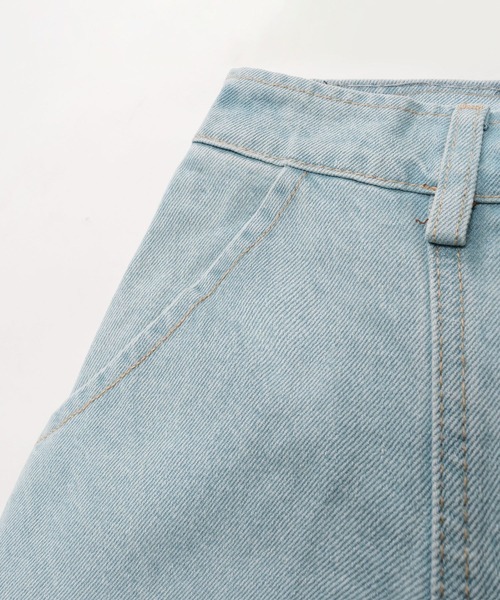 HOOK(フック)の「バギー ルーズデニムパンツ(デニムパンツ・レディース・ライトブルー・S/L/M)」の17枚目の写真
